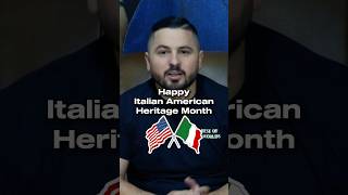 Happy Italian American Heritage Month [upl. by Hootman598]