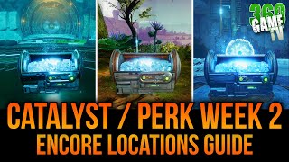 All Encore Secrets Week 2 Secret Chests Catalyst Intrinsic Perk Speciman 008  Destiny 2 [upl. by Theresa853]