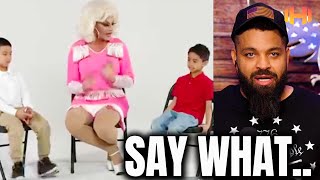 Drag Queen’s Creepy Conversation With Kids Caught on Tape [upl. by Guria525]