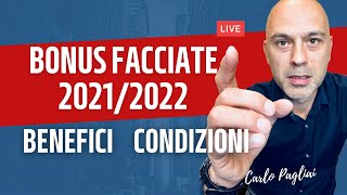 Bonus Facciate 90 Guida aggiornata 11 Dic 2021 benefici e condizioni [upl. by Nwahc943]