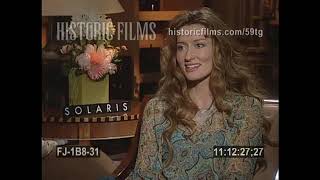 Solaris  Natascha McElhone Interview Press Junket 2002 [upl. by Sihonn]