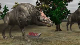 Wildlife Park 2 Entelodont Gameplay HD [upl. by Anatnom]