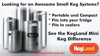 Mini Kegs  Whats the KegLand Difference [upl. by Aevin]