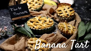 Mauritian Banana Tart  Tarte Banane  Banana Pie [upl. by Estey]