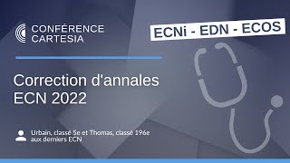 ECNi amp EDN  Correction dannales ECN 2022 [upl. by Maribeth]