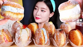 민트초코 도넛이요 크림팡팡 노티드도넛 😋 초코푸딩 우유크림 9종류 먹방  POPULAR CREAMY DONUTS FEAST 9 FLAVORS ⭐️DESSERT MUKBANG [upl. by Lareneg]