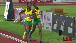 CARIFTA Games 2024 Grenada  Girls 4x400 Meter Relay Under 17 Final [upl. by Ahsela]