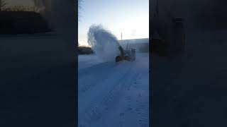 Snow Blowing Winter 23 [upl. by Haroppizt]