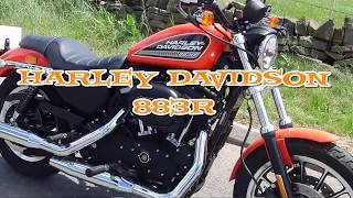 Harley Davidson 2010 Sportster 883R Ride [upl. by Haggai]