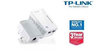 TPLINK AV500 WiFi Powerline Extender  WPA4220KIT [upl. by Emmy]