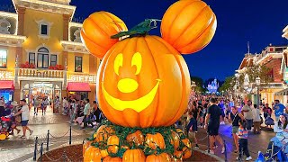 🔴 LIVE Busy Saturday Night At Disneyland Resort Shows Fireworks Halloween 2024 Crowds amp More [upl. by Ardnasxela201]