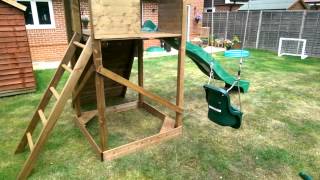 Dunster House Climbing Frame Review [upl. by Adnik]