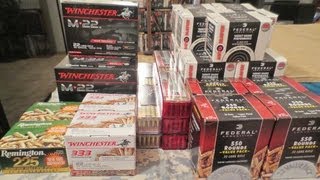 22LR AMMO STOCKPILE UPDATE 13000 ROUNDS [upl. by Yromas]