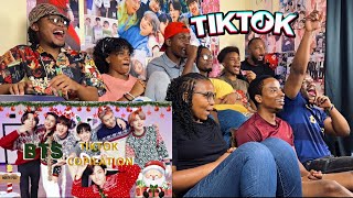 Africans show their friends Newbies BTS TIKTOK COMPILATION FOR LENNYLEN AND THE REACTIONS BROS PT7 [upl. by Acinot]