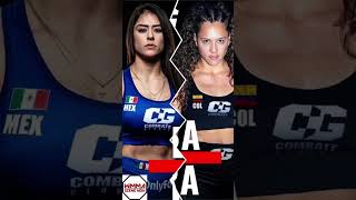 Lucero Acosta vs Alejandra Lara May 11th CombateGlobal [upl. by Dualc780]