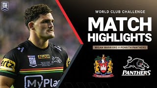 2024 World Club Challenge  Wigan Warriors v Panthers  Match Highlights [upl. by Lindblad]