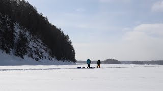 Ice Fishing amp Winter Camping In Temagami [upl. by Makell]