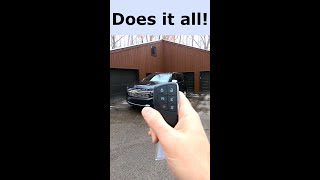 How Many Buttons are on the 2022 Chevrolet Tahoe Premier Key Fob Shorts [upl. by Onig]