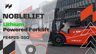 Noblelift Lithium Powered Forklift Suitable for Outdoor Use FE4P2535Q [upl. by Oleta]