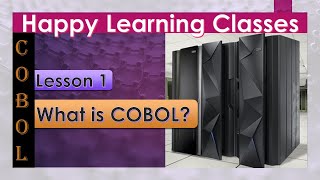 What is COBOL  COBOL  Lesson 1  COBOL Tutorials  learn COBOL [upl. by Qirat]