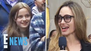 Angelina Jolie amp Daughter Vivienne Make RARE quotTodayquot Show Appearance Together  E News [upl. by Asiil]