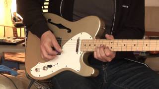 Fender Telecaster with Barfuss Pickups [upl. by Digdirb]