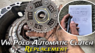 How To Replace Vw Polo Tsi Automatic Clutch Set  Automatic gear Box  Auto X Tech [upl. by Anhavas784]