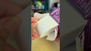 Unboxing of Camembert cheese asmrsounds viralvideo [upl. by Yekciv]