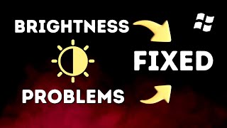 Windows 10 Brightness Problem Fix  15 Actionable Steps 2024 Controls Not Working Detailed Guide [upl. by Mattie]