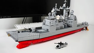 Lego Ticonderoga Cruiser Unboxing  Unofficial Lego [upl. by Alleris]