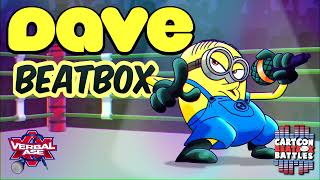 Dave Beatbox Solo  Cartoon Beatbox Battles [upl. by Nekcerb]