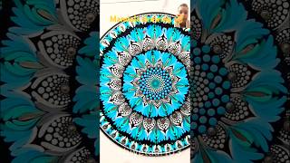 mandala mandalaartlover art lovemandalas mandalaart mandalaartistic artist [upl. by Dez908]