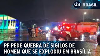 PF pede quebra de sigilo fiscal de responsável por atentado em Brasília  SBT Brasil 151124 [upl. by Aisatana]