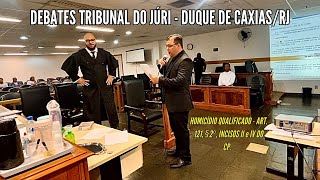 A LUTA PELA LIBERDADE NUNCA ACABA  TRIBUNAL DO JÚRI DA COMARCA DE DUQUE DE CAXIASRJ [upl. by Fritzsche]