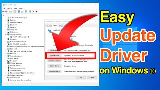 How To Update Device Drivers In Windows 10 [upl. by Dugan]