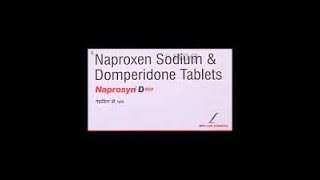 Naprosyn D 500 Tablet  Uses और How to Take NaprosynD [upl. by Kryska]