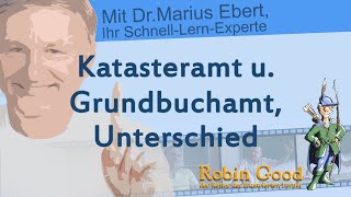 Katasteramt u Grundbuchamt Unterschied [upl. by Aivle]