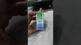 চোখ লালচোখ চুলকায় চোখ দিয়ে জল পড়ে Use Refresh Tears eye drops shortsvideoyoutubeshorts [upl. by Inot936]