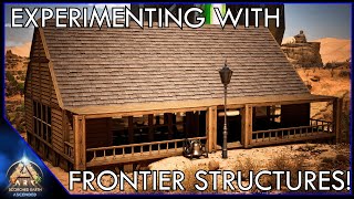 I Built My First Frontier House  Ark Scorched Earth EP06 [upl. by Berkshire]