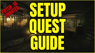 Setup QUEST Guide for Escape From Tarkov UPDATED [upl. by Yztim]