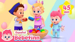 Aprendamos los Colores🌈  Huevos Sorpresa🥚  Canciones Infantiles  Bebefinn en español [upl. by Schear925]