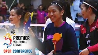 PVL OC 2018 Alyssa Valdez crowned as PVL Open Conference MVP [upl. by Kciredor]