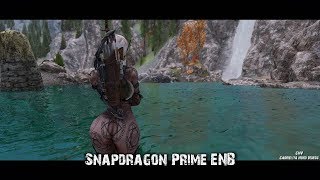 Skyrim Instalación de Snapdragon Prime ENB v4 33 Tutorial [upl. by Eimirej775]