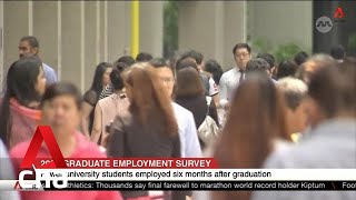 Fewer grads found work 6 months after leaving uni in 2023 median salaries rise to 4313 Survey [upl. by Ellord543]