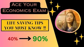 How to Ace the Economics Exam  Class 12  CBSE Tips by Topper [upl. by Alemac]