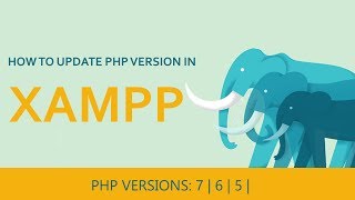 How to update php version in xampp  2020 [upl. by Llenrup]