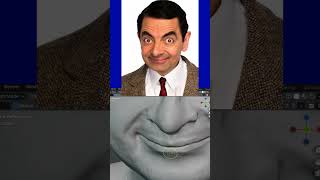 Blender Sculptingmr bean likeness [upl. by Yengac533]