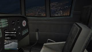 Grand Theft Auto V  Flying the Volatol at Night [upl. by Codd627]