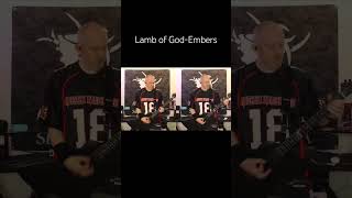 Lamb of GodEmbers The full video is on my channel now lambofgod guitar metal heavymetal [upl. by Aiveneg]