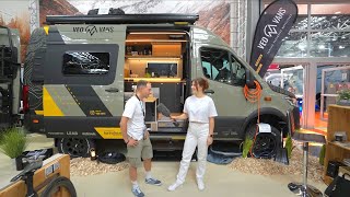 Männer aus Erfurt bauen absolutes Mega Traum Wohnmobil Kastenwagen Design 2024 Veo Vans Teil 1 [upl. by Eibocaj]